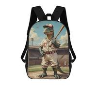 sinyumoney Mochila Escolar Infantil Impresa En 3D Dino Baseball Classic 37 Mochila Mochilas Deportivas Para Niños Y Niñas Mochila De Moda 17inch
