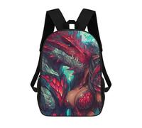 sinyumoney Mochila Escolar Infantil Impresa En 3D Dragon Armor Fantasy Artwork-6 17inch Para Niños, Mochila De Viaje De Alta Capacidad, Mochila Escolar De Moda Para Niños