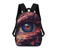 sinyumoney Mochila Escolar Infantil Impresa En 3D Dragon's Eye Gaze -2 Mochila Mochilas Deportivas Para Niños Y Niñas Mochila De Moda 17inch