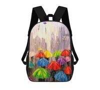 sinyumoney Mochila Escolar Infantil Impresa En 3D Dream for Two Mochilas Para Libros Mochilas De Viaje Informales Mochila De Gran Capacidad Para Niños 17inch
