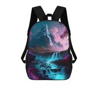 sinyumoney Mochila Escolar Infantil Impresa En 3D Dreams of Japanese Nature Mochilas De Moda Informales Mochilas Infantiles Mochila Informal Para Exteriores Bolsas De Viaje Bonitas 17inch