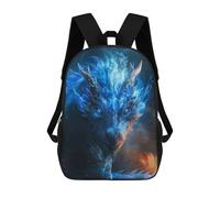 sinyumoney Mochila Escolar Infantil Impresa En 3D Elder Dragon Blue Eyes Mochila Mochilas Deportivas Para Niños Y Niñas Mochila De Moda 17inch