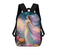 sinyumoney Mochila Escolar Infantil Impresa En 3D Enchanted Garden Fantasy Mochila Escolar Infantil Mochilas De Viaje Mochilas De Moda Mochilas De Gran Capacidad 17inch