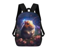 sinyumoney Mochila Escolar Infantil Impresa En 3D Enchanted Garden Mouse Mochilas Para Libros Mochilas De Viaje Informales Mochila De Gran Capacidad Para Niños 17inch
