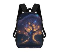 sinyumoney Mochila Escolar Infantil Impresa En 3D Enchanted Glowing Tree Mochilas De Moda Informales Mochilas Infantiles Mochila Informal Para Exteriores Bolsas De Viaje Bonitas 17inch