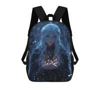 sinyumoney Mochila Escolar Infantil Impresa En 3D Enchanted Winter Fairy 17inch Para Niños, Mochila De Viaje De Alta Capacidad, Mochila Escolar De Moda Para Niños