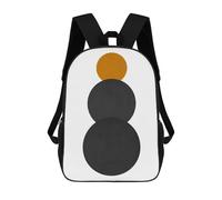 sinyumoney Mochila Escolar Infantil Impresa En 3D Expressionist Figures 2 Mochila De Viaje De Alta Capacidad Para Libros Mochilas De Moda Para Niños Mochila Escolar Informal 17inch