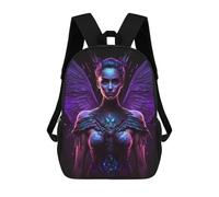 sinyumoney Mochila Escolar Infantil Impresa En 3D Fantasy Angel Wings Artwork Mochila Escolar Infantil Mochilas De Viaje Mochilas De Moda Mochilas De Gran Capacidad 17inch
