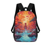 sinyumoney Mochila Escolar Infantil Impresa En 3D Fantasy Landscape 31 Mochila De Viaje De Alta Capacidad Para Libros Mochilas De Moda Para Niños Mochila Escolar Informal 17inch