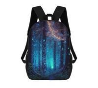 sinyumoney Mochila Escolar Infantil Impresa En 3D Fantasy Magic Lights Mochila De Viaje De Alta Capacidad Para Libros Mochilas De Moda Para Niños Mochila Escolar Informal 17inch
