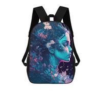 sinyumoney Mochila Escolar Infantil Impresa En 3D Flowerpunk God Mochila Mochilas Deportivas Para Niños Y Niñas Mochila De Moda 17inch