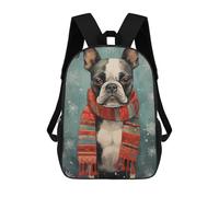 sinyumoney Mochila Escolar Infantil Impresa En 3D French Bulldog Love Art Mochilas De Moda Informales Mochilas Infantiles Mochila Informal Para Exteriores Bolsas De Viaje Bonitas 17inch