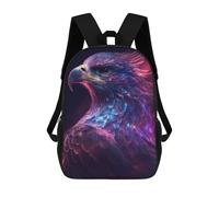 sinyumoney Mochila Escolar Infantil Impresa En 3D Galaxy Eagle Hawk Bird Mochila Mochilas Deportivas Para Niños Y Niñas Mochila De Moda 17inch