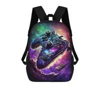 sinyumoney Mochila Escolar Infantil Impresa En 3D Gaming Controller with Dragon Artwork 17inch Para Niños, Mochila De Viaje De Alta Capacidad, Mochila Escolar De Moda Para Niños