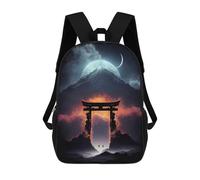 sinyumoney Mochila Escolar Infantil Impresa En 3D Gateway of Fantasies Mochilas De Moda Informales Mochilas Infantiles Mochila Informal Para Exteriores Bolsas De Viaje Bonitas 17inch