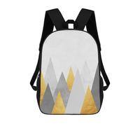 sinyumoney Mochila Escolar Infantil Impresa En 3D Geometric Landscape VII Mochila Mochilas Deportivas Para Niños Y Niñas Mochila De Moda 17inch
