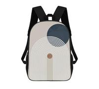 sinyumoney Mochila Escolar Infantil Impresa En 3D Geometric Shapes 6 Mochila Escolar Infantil Mochilas De Viaje Mochilas De Moda Mochilas De Gran Capacidad 17inch