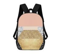 sinyumoney Mochila Escolar Infantil Impresa En 3D Geometric Textures VI Mochila Escolar Infantil Mochilas De Viaje Mochilas De Moda Mochilas De Gran Capacidad 17inch