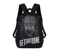 sinyumoney Mochila Escolar Infantil Impresa En 3D Get Shit Done Mochilas Para Libros Mochilas De Viaje Informales Mochila De Gran Capacidad Para Niños 17inch