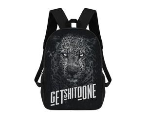 sinyumoney Mochila Escolar Infantil Impresa En 3D Get Shit Done Mochilas Para Libros Mochilas De Viaje Informales Mochila De Gran Capacidad Para Niños 17inch