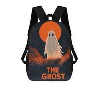 sinyumoney Mochila Escolar Infantil Impresa En 3D Halloween The Ghost Mochilas De Moda Informales Mochilas Infantiles Mochila Informal Para Exteriores Bolsas De Viaje Bonitas 17inch