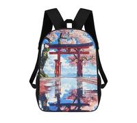 sinyumoney Mochila Escolar Infantil Impresa En 3D Hanami Harmony Mochilas De Moda Informales Mochilas Infantiles Mochila Informal Para Exteriores Bolsas De Viaje Bonitas 17inch
