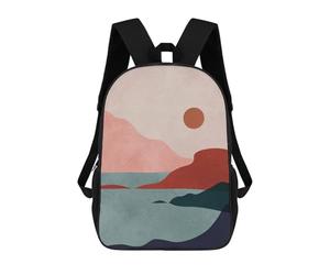 sinyumoney Mochila Escolar Infantil Impresa En 3D Harmonious Landscape 3 Mochilas De Moda Informales Mochilas Infantiles Mochila Informal Para Exteriores Bolsas De Viaje Bonitas 17inch