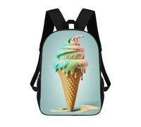 sinyumoney Mochila Escolar Infantil Impresa En 3D Ice II Mochila Mochilas Deportivas Para Niños Y Niñas Mochila De Moda 17inch