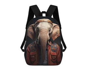 sinyumoney Mochila Escolar Infantil Impresa En 3D Indian Elephant Animal Art Mochilas De Moda Informales Mochilas Infantiles Mochila Informal Para Exteriores Bolsas De Viaje Bonitas 17inch