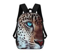 sinyumoney Mochila Escolar Infantil Impresa En 3D Jaguar Face Animal Mochilas De Moda Informales Mochilas Infantiles Mochila Informal Para Exteriores Bolsas De Viaje Bonitas 17inch