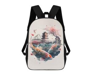 sinyumoney Mochila Escolar Infantil Impresa En 3D Japanese Iconic 1 Para Niños Mochilas De Viaje De Alta Capacidad Bolsas Para Libros Mochila Escolar Infantil Mochila 17inch