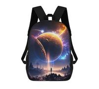 sinyumoney Mochila Escolar Infantil Impresa En 3D Keeper Of The Stars Mochila De Viaje De Alta Capacidad Para Libros Mochilas De Moda Para Niños Mochila Escolar Informal 17inch
