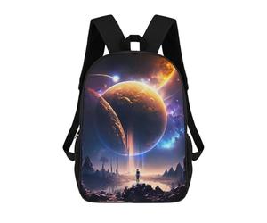 sinyumoney Mochila Escolar Infantil Impresa En 3D Keeper Of The Stars Mochila De Viaje De Alta Capacidad Para Libros Mochilas De Moda Para Niños Mochila Escolar Informal 17inch