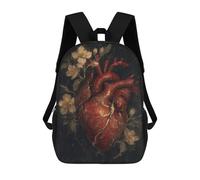 sinyumoney Mochila Escolar Infantil Impresa En 3D Kintsugi Heart Broken Beauty Reborn Mochilas Para Libros Mochilas De Viaje Informales Mochila De Gran Capacidad Para Niños 17inch