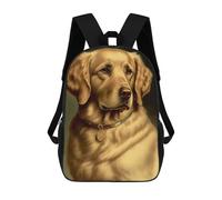 sinyumoney Mochila Escolar Infantil Impresa En 3D Labrador Retriever Mochila Escolar Infantil Mochilas De Viaje Mochilas De Moda Mochilas De Gran Capacidad 17inch