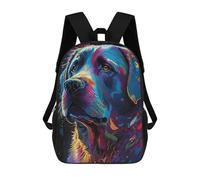 sinyumoney Mochila Escolar Infantil Impresa En 3D Labrador Retriever Style 5 Mochila Mochilas Deportivas Para Niños Y Niñas Mochila De Moda 17inch