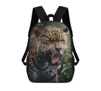sinyumoney Mochila Escolar Infantil Impresa En 3D Leopard in The Wild -1 Mochila Mochilas Deportivas Para Niños Y Niñas Mochila De Moda 17inch