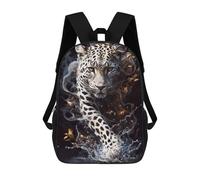 sinyumoney Mochila Escolar Infantil Impresa En 3D Leopard Whispers Mochila De Viaje De Alta Capacidad Para Libros Mochilas De Moda Para Niños Mochila Escolar Informal 17inch