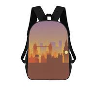 sinyumoney Mochila Escolar Infantil Impresa En 3D London Mochila Mochilas Deportivas Para Niños Y Niñas Mochila De Moda 17inch
