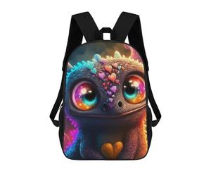 sinyumoney Mochila Escolar Infantil Impresa En 3D Magical Heart Dragon Mochila Mochilas Deportivas Para Niños Y Niñas Mochila De Moda 17inch