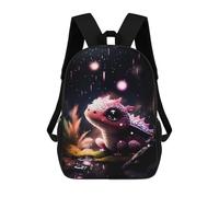 sinyumoney Mochila Escolar Infantil Impresa En 3D Magical Night Dragon Para Niños, Mochila De Viaje De Alta Capacidad, Mochila Informal Para Niños 17inch