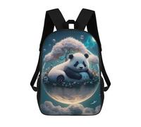 sinyumoney Mochila Escolar Infantil Impresa En 3D Majestic Panda Bear Mochila Mochilas Deportivas Para Niños Y Niñas Mochila De Moda 17inch