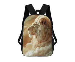 sinyumoney Mochila Escolar Infantil Impresa En 3D Majestic White Lion Mochilas De Moda Informales Mochilas Infantiles Mochila Informal Para Exteriores Bolsas De Viaje Bonitas 17inch