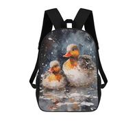 sinyumoney Mochila Escolar Infantil Impresa En 3D Merry Xmas Duck Family Mochila Mochilas Deportivas Para Niños Y Niñas Mochila De Moda 17inch