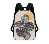 sinyumoney Mochila Escolar Infantil Impresa En 3D Minimalist Floral 93 Mochila Mochilas Deportivas Para Niños Y Niñas Mochila De Moda 17inch