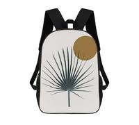 sinyumoney Mochila Escolar Infantil Impresa En 3D Minimalist Floral A24 Mochila Mochilas Deportivas Para Niños Y Niñas Mochila De Moda 17inch