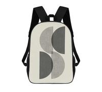 sinyumoney Mochila Escolar Infantil Impresa En 3D Minimalist Lines 46 Mochilas De Moda Informales Mochilas Infantiles Mochila Informal Para Exteriores Bolsas De Viaje Bonitas 17inch