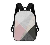 sinyumoney Mochila Escolar Infantil Impresa En 3D Modern Textures V Mochilas Para Libros Mochilas De Viaje Informales Mochila De Gran Capacidad Para Niños 17inch