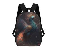 sinyumoney Mochila Escolar Infantil Impresa En 3D Mystic Feathered Beast Mochila Mochilas Deportivas Para Niños Y Niñas Mochila De Moda 17inch