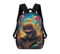 sinyumoney Mochila Escolar Infantil Impresa En 3D Mystical Hedgehog Forest Para Niños Mochilas De Viaje De Alta Capacidad Bolsas Para Libros Mochila Escolar Infantil Mochila 17inch